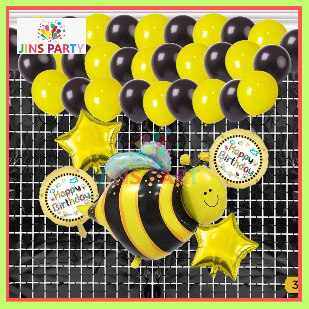 Honey Bee Birthday Second Theme Set For Birthday Party & Decorations