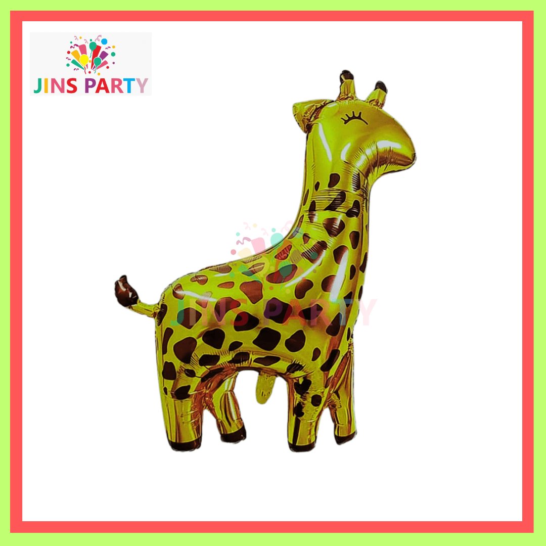 Giraffe Figure Foil Balloon For Birthday Part & Decorations