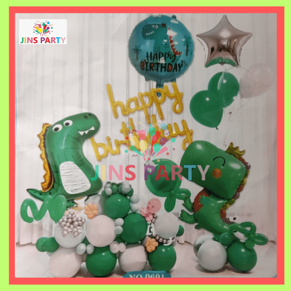 Dinosaur Birthday Theme Set For Birthday Party & Decorations