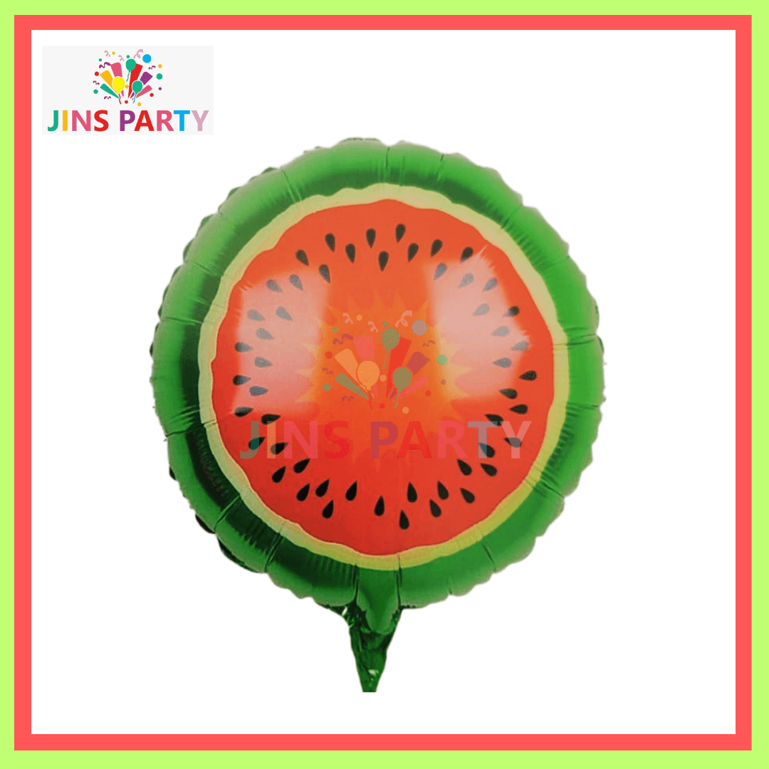 Watermelon Shaped Foil Balloon For Birthday Party & Decorations