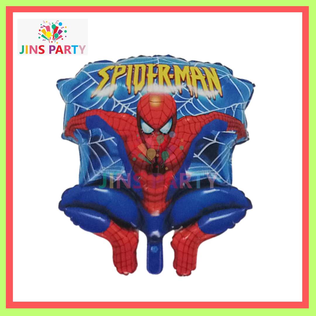 Spider man Figure Foil Balloon For Birthday Part & Decorations