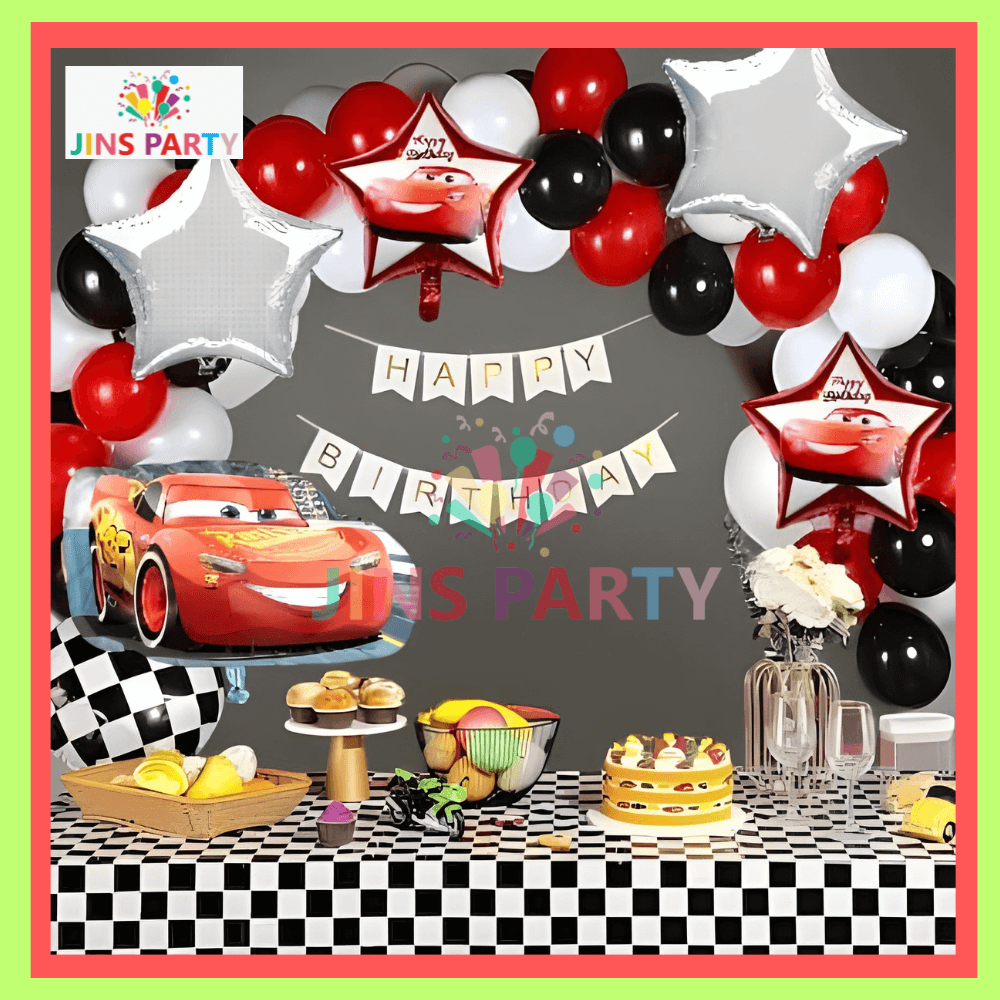 MC Queen Theme Birthday Party Decorations Full Set of Balloons & Party Items