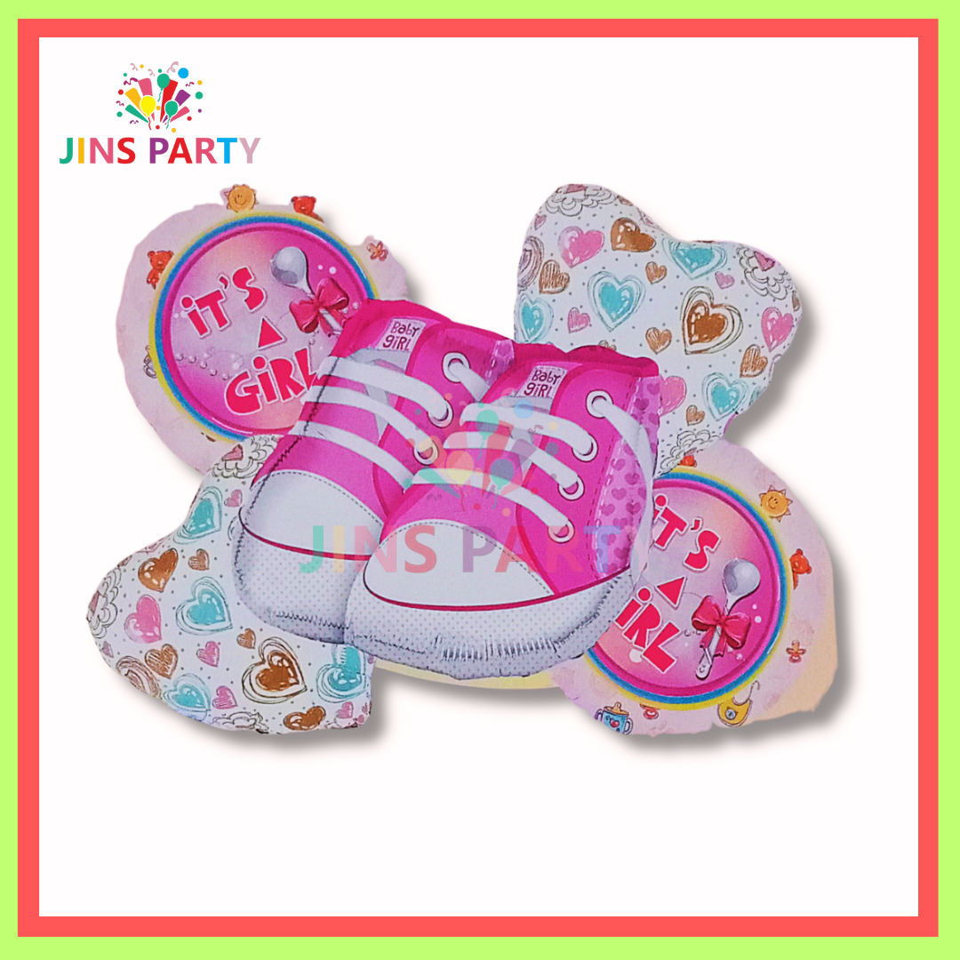 Shoes For Girl 5 Piece Theme Set Perfect For Sonic Birthday Party & Decorations