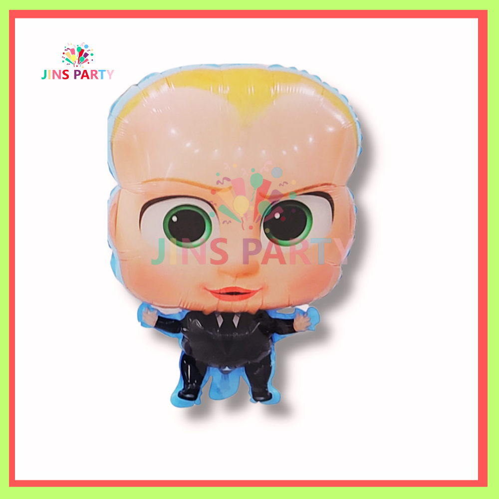 Boss Baby Figure Shaped Foil Balloon For Birthday Part & Decorations