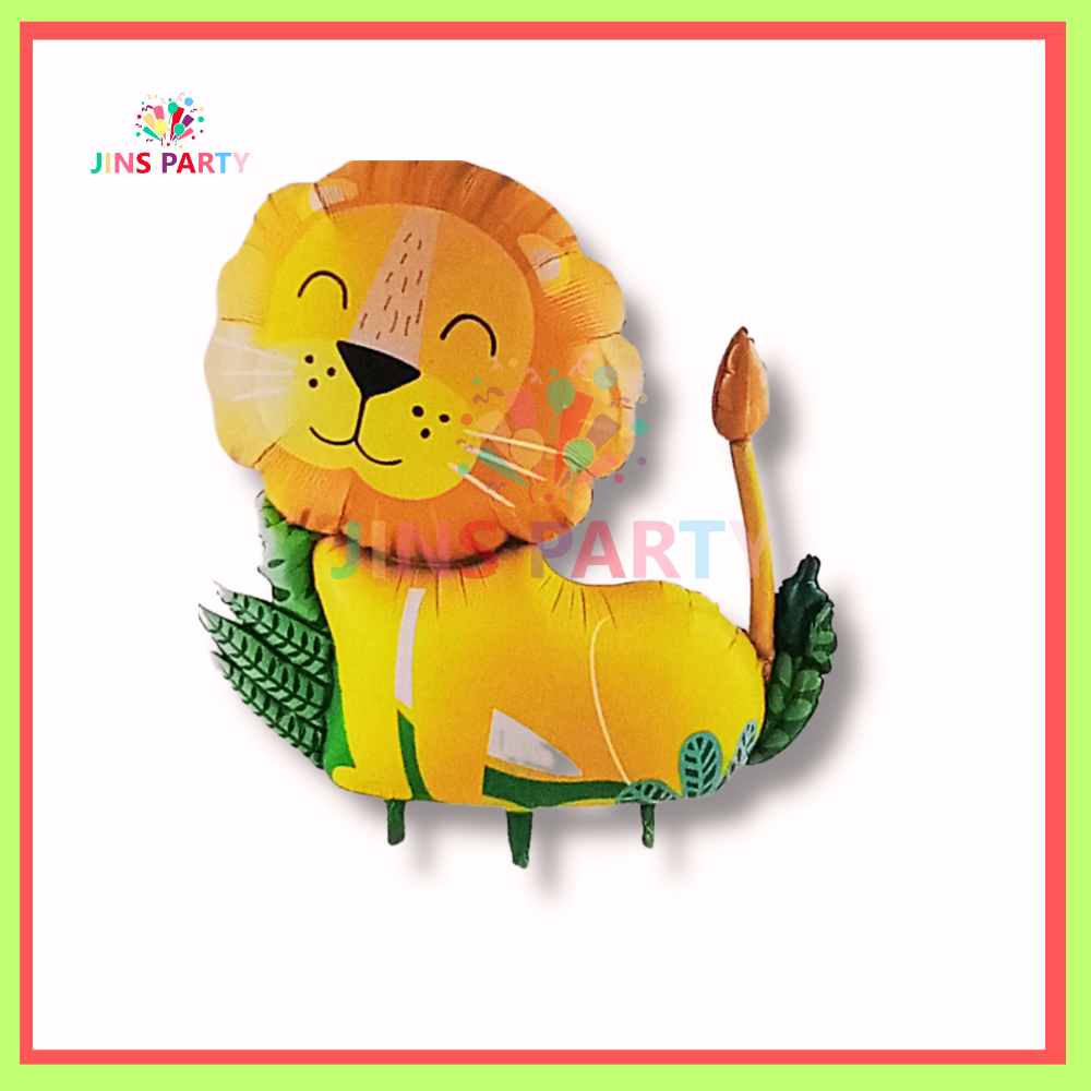Lion Foil Shaped Foil Balloon For Birthday Part & Decorations
