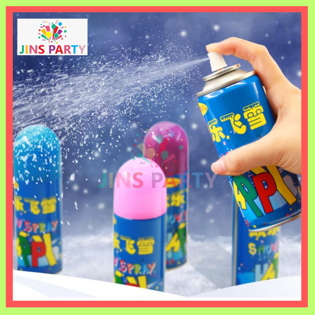 Snow Spray For Birthdays, Celebration, Fun and Decoration