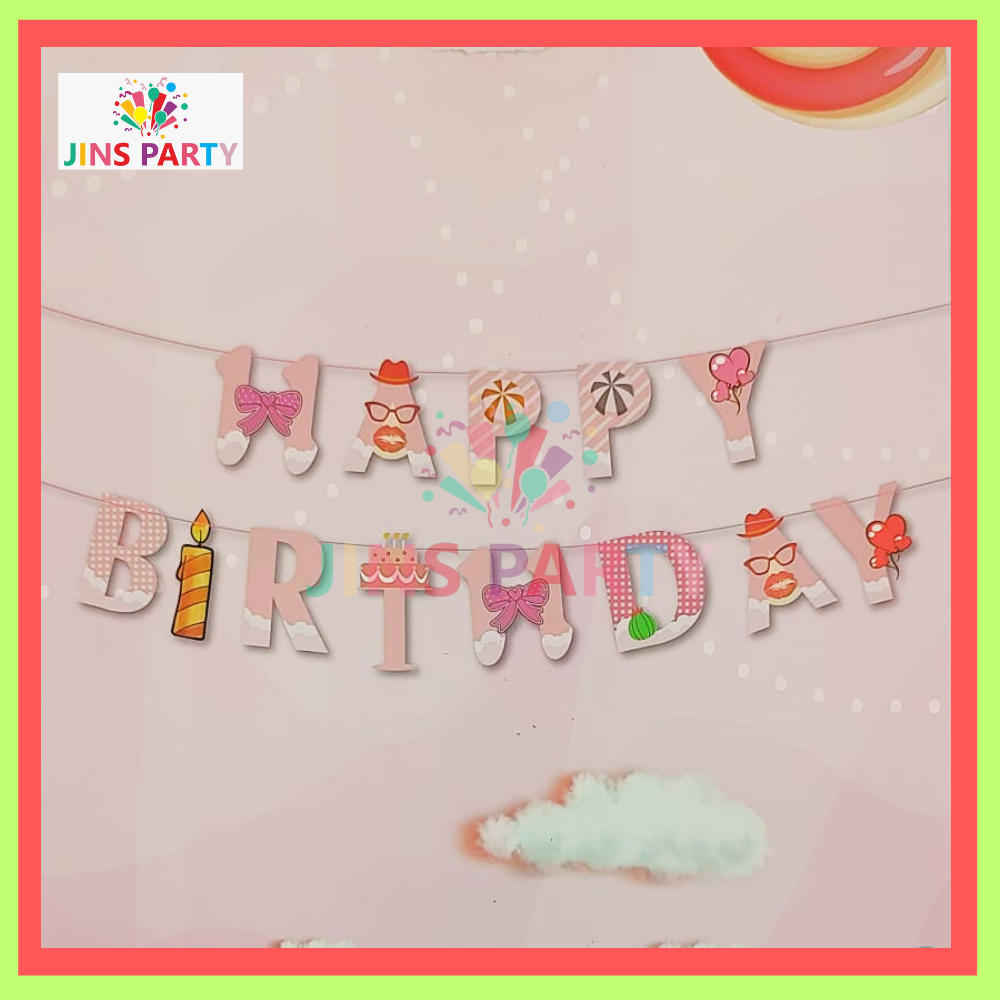 Frozen Happy Birthday Card Banner For Celebration And Decoration
