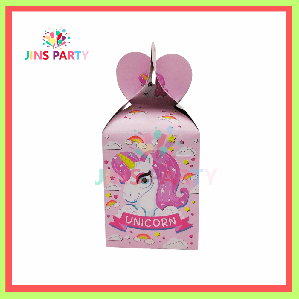 The Unicorn Goody Boxes For Unicorn Theme Birthday Party