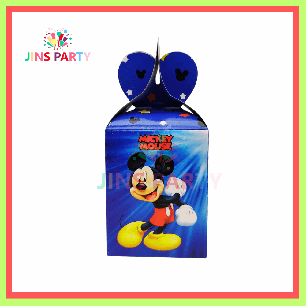The Mickey Mouse Goody Boxes For Mickey Mouse Theme Birthday Party