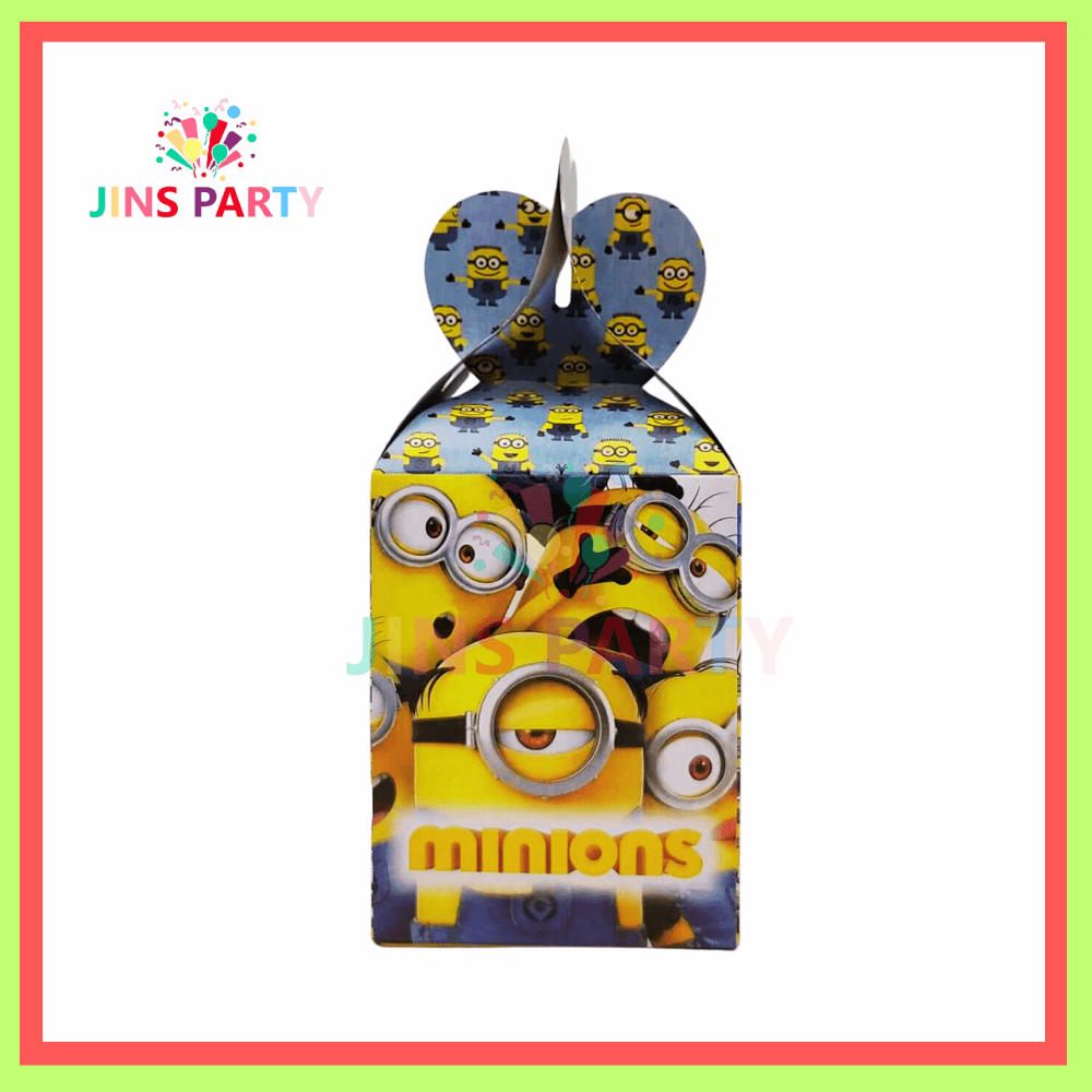The Minions Goody Boxes For Minions Theme Birthday Party