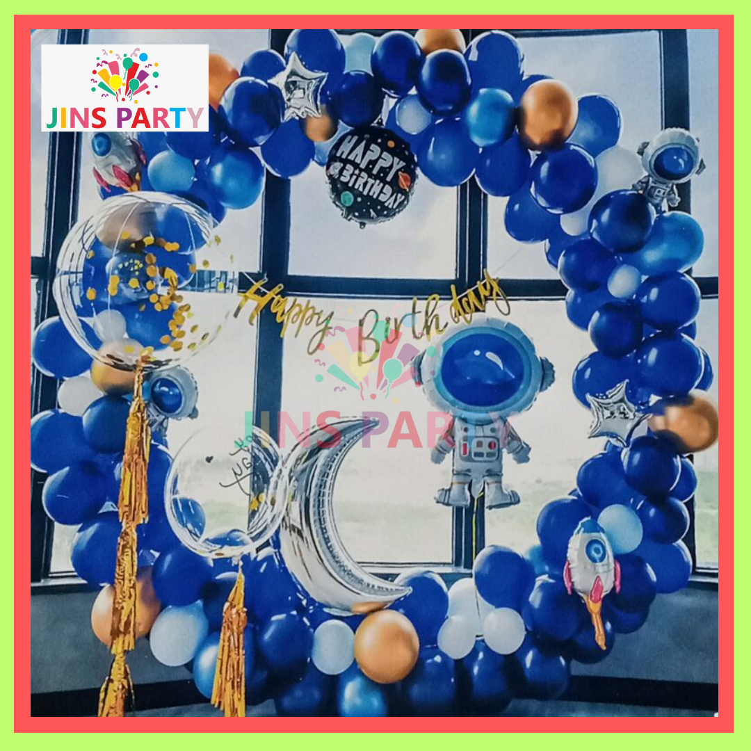Astronaut Birthday Theme Set 1 For Party And Decorations